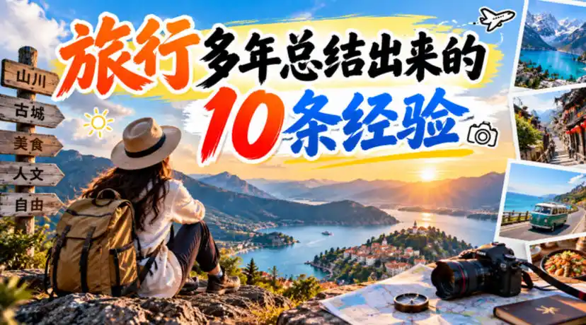 付费文章:旅行多年总结出来的10条经验-北极星资源库